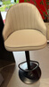 唐辑吧台椅高脚椅升降旋转吧椅家用轻奢前台收银靠背高脚凳双灰拼高款 实拍图