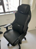 迪锐克斯 漂移系列 迪锐克斯人体工学电竞椅子电脑椅游戏办公家用 经典黑/皮革 铝合金脚 实拍图