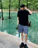 真维斯冰丝短袖t恤男士夏季凉感上衣服2026新款速干大码莫代尔半袖男装 白色(纯色) L (175) (收藏加购优先发) 实拍图