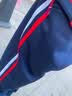 夏季中小学生校服短裙校裤统一标准藏青色休闲校服裙子裤子二条杠 深蓝长裤红白条 140 实拍图