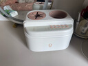 蓓比舒婴儿双腔摇奶器恒温奶器暖奶二合一全自动电动摇奶神器 实拍图