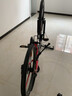 Jeep 吉普自行车折叠山地车前后双减震碟刹变速山地自行车-战神 战神-黑红三刀一体轮 27速26寸（适合身高1.6~1.80m) 实拍图