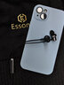 ESSONIO意大利品牌有线耳机入耳式高音质K歌直播录音唱歌游戏专用华为三星苹果电脑圆孔通用带麦克风      时尚黑【 Lightning 苹果接口】 实拍图