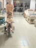 凤凰儿童三轮车脚踏车遛娃1-6岁宝宝手推车可推可骑儿童车敞篷自行车 维尔粉三合一钛空轮 实拍图