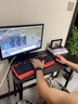 飞旺藤达折叠桌电脑桌家用简约学习书桌办公培训长条桌户外地摊桌子单双层 80*40*75CM【黑胡桃】 实拍图