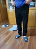 匹克运动裤男春秋加绒保暖针织平口长裤宽松舒适休闲裤男卫裤DF334011 实拍图