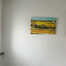 梵高丰收油画世界名画客厅沙发背景墙装饰画大气餐厅壁画三联挂画 梵高【丰收】 50*40CM布纹膜单联画 实拍图