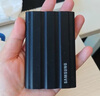 三星（SAMSUNG）T7/T7shield/T9/移动固态硬盘type-c接口NVMe加密移动ssd游戏机大容量外置存储15手机外录直连安卓 T7 Shield暗夜黑|防水柔性外壳 2T 实拍图