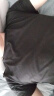 京东京造【3件89.9元】T恤男短袖男男士T恤夏季白小T男女同款 黑色 L 实拍图