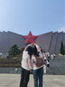 老人头女士双肩包女大容量背包女书包运动旅行包女包妈妈母亲节礼物 实拍图