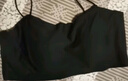 美·雅·挺女士内衣无痕美背文胸吊带胸罩小胸聚拢无钢圈运动背心夏 黑色M 实拍图