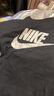 耐克(NIKE)男短袖T恤 纯棉 运动休闲 经典简约 AR5005-010 黑色M 实拍图