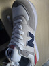 新百伦男鞋官方秋冬透气网面运动鞋子女鞋休闲情侣N字574阿甘复古跑步鞋 574米灰藏青升级版 44 实拍图