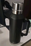 哈尔斯真空家用保温壶户外露营旅游大容量保温杯车载暖水壶热水瓶壶 夜空黑[全钢杯身+304内胆]1500ml 实拍图