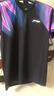 李宁 羽毛球服套装男士2025年夏季新款透气速干大赛服训练运动服短袖T V019大赛服黑色-上衣 S 实拍图