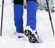 公狼户外冰爪防滑鞋套登山鞋钉链不锈钢防摔雪地冰面攀岩雪爪冰抓 【加强型12齿橙色-L码（建议35-38鞋码） 实拍图