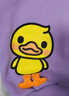 WALNUT DUCK【儿童卫衣】小黄鸭男女孩童2025春季长袖潮流百搭卫衣 紫色 100  实拍图