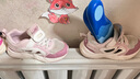 江博士学步鞋运动鞋春季男女童拼色潮流轻便儿童鞋2B16A1015CW粉/米30码 实拍图