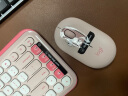 罗技（Logitech）POP ICON COMBO键鼠套装 无线键鼠套装 双模连接 自定义按键 三台设备配对 粉色 实拍图