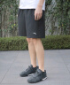 安踏速干裤丨短裤男梭织运动裤2025夏季休闲黑色五分裤跑步健身裤 进阶速干-黑-4(口袋拉链1件装） L (男适合175) 实拍图