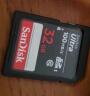 闪迪（SanDisk）32GB SD内存卡 4K V30 U3 C10 相机存储卡 读速100MB/s 写速90MB/s 微单/单反相机内存卡 实拍图