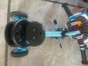 米赛特 儿童三轮车脚踏车1-3-5-2-6岁宝宝大号玩具手推自行车童车 升级发泡轮 蓝色 实拍图