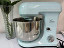 牧人王厨师机全自动轻音家用面包机和面机搅拌面粉料理机烘焙电动打蛋器台式搅拌机 MK15青春蓝（低音直流款） 4.3L 实拍图