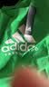 阿迪达斯（adidas）儿童T恤夏季户外运动休闲百搭短袖 绿/白 140 实拍图