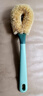 椰棕锅刷洗碗刷厨房用刷家用长柄清洁刷子刷碗刷锅神器 亮黄+浅绿+粉蓝 实拍图