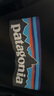 巴塔哥尼亚（Patagonia）男士混纺棉轻便logo潮流圆领长袖T恤卫衣L/S P-6 Logo 38518 BLK S 170/175(CM) 60/69(KG) 实拍图