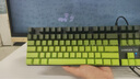 三巨SKU910青轴黑轴机械键盘鼠标套装办公电竞游戏耳机三件套有线 丛林绿侧刻白光【游戏黑轴】|全键无冲|金属面板 有线 104键 实拍图