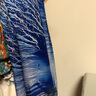 易蝶真丝丝巾女礼盒装送妈妈生日礼物女桑蚕丝围巾披肩 蓝风入弦 实拍图