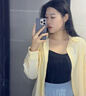 小野和子防晒衬衫2025夏季新款冰丝防晒衣高级时尚防晒服夏季轻薄款外套 【轻薄抗皱】奶油黄 XS （155-162cm，85-110斤） 实拍图
