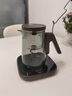 顶壶（DESKPOT）无杆玻璃内胆飘逸杯磁吸泡茶壶茶水分离懒人泡茶神器耐高温冲茶壶 磁吸滑动泡茶壶 透灰短嘴款 750ml 实拍图