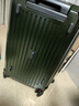 纯奢（CHEYSIR）五轮超大容量行李箱万向轮PC拉杆箱男女学生旅行箱密码箱包皮箱子 经典款-墨绿色·减震刹车功能 24英寸 -抗菌内里【创新5轮-短途旅游/出行】 实拍图