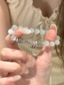 Vana灰月光猫眼石银手链女生水晶手串毕业生日礼物送女朋友老婆 猫眼石手链【精美礼盒】 实拍图