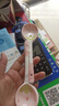 草莓陶瓷碗勺家用高颜值米饭碗少女心甜品碗釉下彩餐具套装 【4个装】草莓陶瓷长柄勺 实拍图