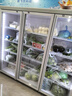 新飞（frestec）展示柜冷藏保鲜柜酒水饮料冰柜双开门冷藏柜酒店冷藏保鲜柜超市直冷玻璃门风冷无霜冰箱立式冷柜 大三门上机1300L【直冷省电】1.8米 实拍图