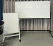 BBNEW 60*90cm 双面磁性白绿板 办公室教学会议讲课双面粉笔家用教学儿童黑板可升降可翻转 NEWV-L6090 实拍图