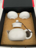苏氏陶瓷（SUSHI CERAMICS）茶具套装德化白瓷一壶两杯功夫茶杯礼盒装 实拍图