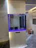 新概念（NEW CONCEPT AQUARIUM）鱼缸客厅带柜子一体缸小型定制卫生间半墙玻璃生态底滤智能水族箱 只定做单缸体按具体尺寸计算价格 实拍图