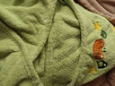欧孕（OUYUN）婴儿浴巾柔吸水新生宝宝速干浴袍初生洗澡儿童毛巾被冬季 布兰龙【7A抗菌 防静电】 135x65cm 实拍图