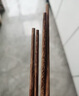 美厨（maxcook）鸡翅木筷子 天然家用无漆无蜡鸡翅木筷子实木 金尾10双装MCK8031 实拍图