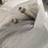 JOCBO【德国】龙头进水管冷热上水软管304不锈钢编织防爆延长尖头管 304编织冷热水管 80cm两根装 实拍图