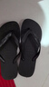 havaianas哈唯纳Top炫彩夹脚人字拖女夏海边平底拖鞋亲子款 0090-火耀黑 41-42 巴西码 实拍图