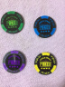 游戏大陆（gameland）德州扑克筹码 麦穗14克黏土麻将筹码币内含铁片 紫色无面值 晒单实拍图