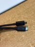 贝尔金（BELKIN）雷电5数据线 英特尔认证 PD快充240W Type-C公对公视频传输 充电线1米 INZ005 实拍图