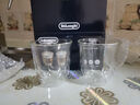 德龙（Delonghi） 玻璃杯 双层 咖啡杯 创意水杯 防烫大容量 简约风格 中号杯*2 实拍图
