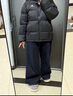 骆驼（CAMEL）【抱抱】抗静电户外羽绒服700蓬男女同款冬季加厚保暖连帽面包服 实拍图