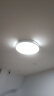 惠普精工吸顶灯led卧室现代简约餐厅中山灯具包安装圆形50cm遥控三色 实拍图